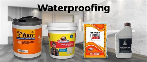 Waterproofing Brands .